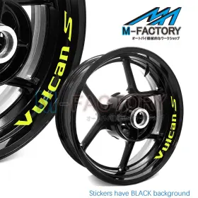 RMDWSGP01XX17VULCANSAXXUS001 M-FACTORY Wheel Decal Rim Tape