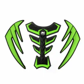SET-B5-GREEN-KAWASAKI MADHORNETS Rubber Tank Pad Protector Gn