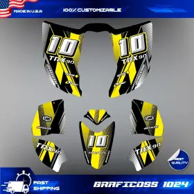 TRX90 MARKENLOS Graphics Stickers Decals Atv Kit Trx Honda