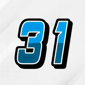 MC1FONTNUM1007ABLOCK2X3PN001 MC MOTOPARTS Racing Sticker S16