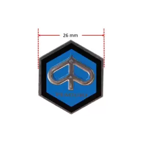 152280 MEC EUR Emblem Hex Frame Scooter Across Piaggio Vespa #2