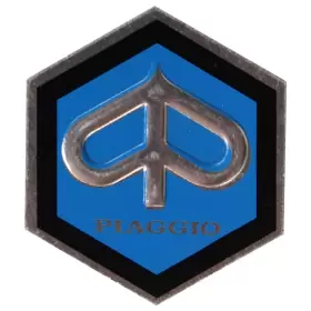 152280 MEC EUR Emblem Hex Frame Scooter Across Piaggio Vespa