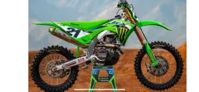 20-20-675 MONSTER ENERGY Dftcor Visuals Graphic Kit Kx 250