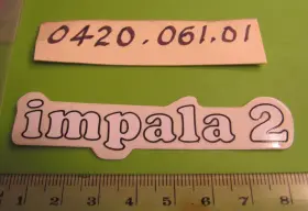 0420.061.01 MONTESA Nos Decal Impala