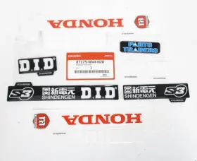 87175-NN4-N20 MONTESA Cota Sponsor Decal Sticker Set Repsol