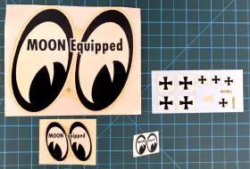 41-1000 MOON EQUIPED Equipped Mooneyes Decals Iron Water Rod