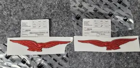 2H001853-2H001854 MOTO GUZZI Tank Emblems Eagle
