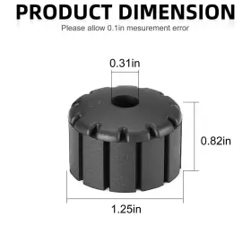 17611-286-000 HONDA Front Fuel Tank Rubber Mount VT500 CX500 #3