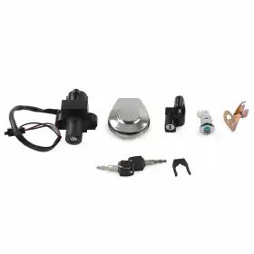 422124341737 MOTORSHOP168 Ignition Switch Fuel Cap Cover Lock #2