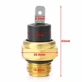 550716884482 MOTORSHOP168 Radiator Fan Thermostat Switch Cbr #2