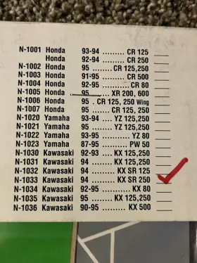 BSGDBKAW043GRN012 N-STYLE Throwback Shroud Nos Kx 250 #3