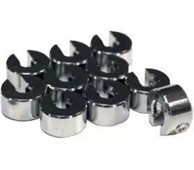 WT-SPK10CH-25 NO-MAR Spoke Wheel Weights