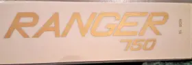 44-00048 NORTON Battery Cover Oil Tank Sticker 750 Ranger