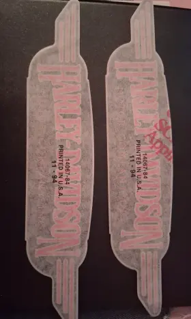 14067-8414067-84 Fxrd Fuel Gas Tank Decals Harley-davidson