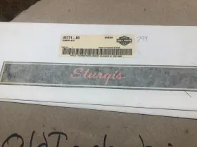 45771-80 HARLEY Nos Front Fork Decal Sticker Sturgis #2