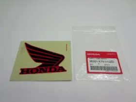 86201K75V10ZD HONDA Right Gas Fuel Tank Decal Sticker Emblem