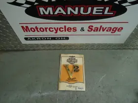 91804-85 Medallion Emblem Nos Fxlr Fxsts Harley-davidson Fxrt