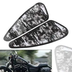 550720347645 OGINODAISUKEUS Skull Decals Fuel Gas Tank Motor