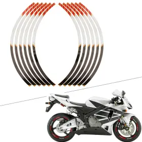 463984443087 ONESTART Motor Rim Stripes Wheel Decals Tape Hrc