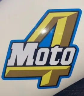4-MOTO ORACAL Decal Sticker Atv YFM80 MOTO-4 Yamaha