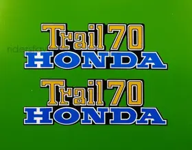 CT-70H OUR OWN Decals Frame Stickers Graphics Kit Trail