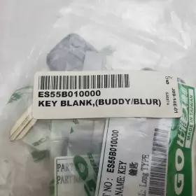 ES55B010000 PGO Scooter Buddy Blur Key Blank #2