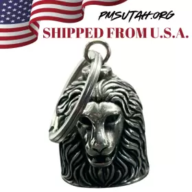 02244067802 PMSUTAH Rider Guardian Lion Bling Hanger Key Ring #2