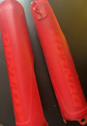 950002 POLISPORT Fork Guard CRF450R CRF250R CR250 CR125 Honda #2