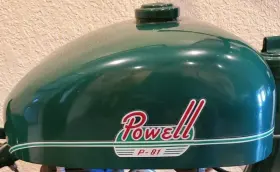 44-00295 POWELL Scooter Gas Tank Decal Stripe Set
