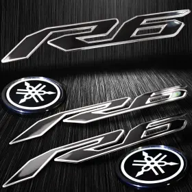 2T25ABSCH-R6-R6S-600 PRO BIKERY Ry Abs Emblem Reflective