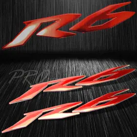 EMB-FOR-YZF-R6-R6S-R6M PRO BIKERY Ry Abs Emblem Reflective #3