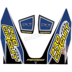 D22T6-DB PRO CIRCUIT Exhaust Decals D22T6-DB PRO CIRCUIT Exhaust Decals