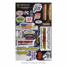 DC22DLX PRO CIRCUIT Deluxe Decal Sheet