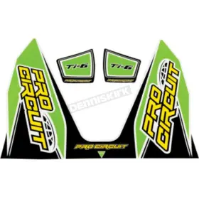 DC22TI6-GRN PRO CIRCUIT Exhaust Decals