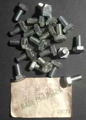 24927 PUCH Nos Hexagon Head Screw M6