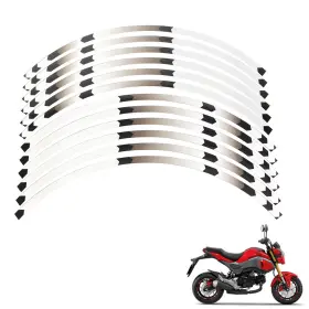 550753501267 HONDA Grom Rim Wheel Stripes Decals Tape Sticker