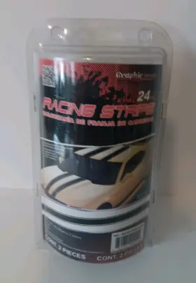 851761000422 RACING STRIPE Graphic Decal Feet