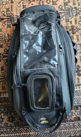 0101010 RAPID TRANSIT Teardrop Magnetic Tank Bag Recon #2
