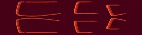SGS-80-1000-BCS SUZUKI Pin Striping Decal Set GS1000E