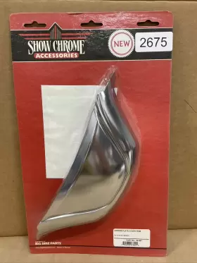52-827 SHOW CHROME License Plate Cover Nos GL1800
