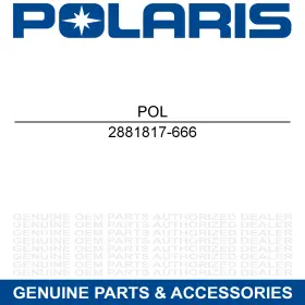2881817-666 SLINGSHOT Pearl Rim Mirror Decal Kit Polaris