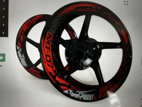 FP2067-G SPINNING STICKERS Wrath Wheel Design Yamaha