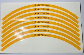GS004-BUSA-YELLOW SPORTBIKELITES Sportlites Sport Wheel Rim
