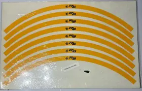 GS004-R6-YELLOW SPORTBIKELITES Sportlites Sport Wheel Rim Kit