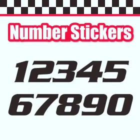 F-NUM1125SBKX3105001A001 STICKERBAO Individual Stickers