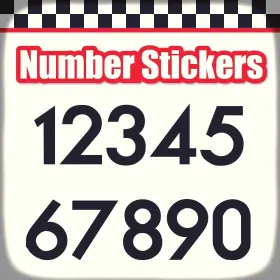 MCNUM1118SXXX3PN001 STICKERBAO Die Stickers Classic