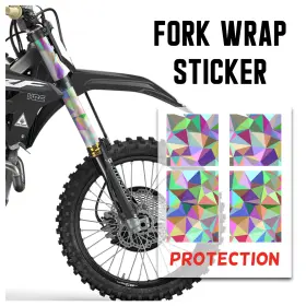 MFA1WRAPFORKABTT043US002YA STICKERBAO Forfor Fork Wrap YZ125X