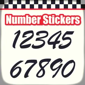 RMNUM1112SXXX3MM5001 STICKERBAO Die Stickers Classic