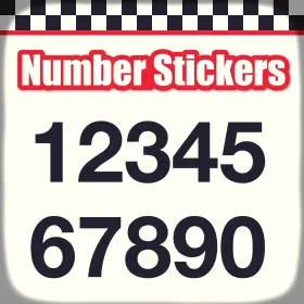 RMNUM1128SXXX3MM5001 STICKERBAO Die Stickers Classic