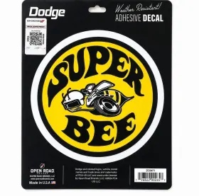 196822002657 SUPER BEE Weather Adhesive Decal Sticker Dodge